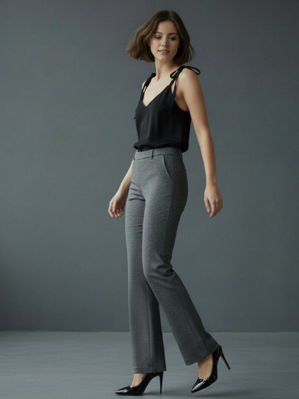 Express Editor Gray Pants